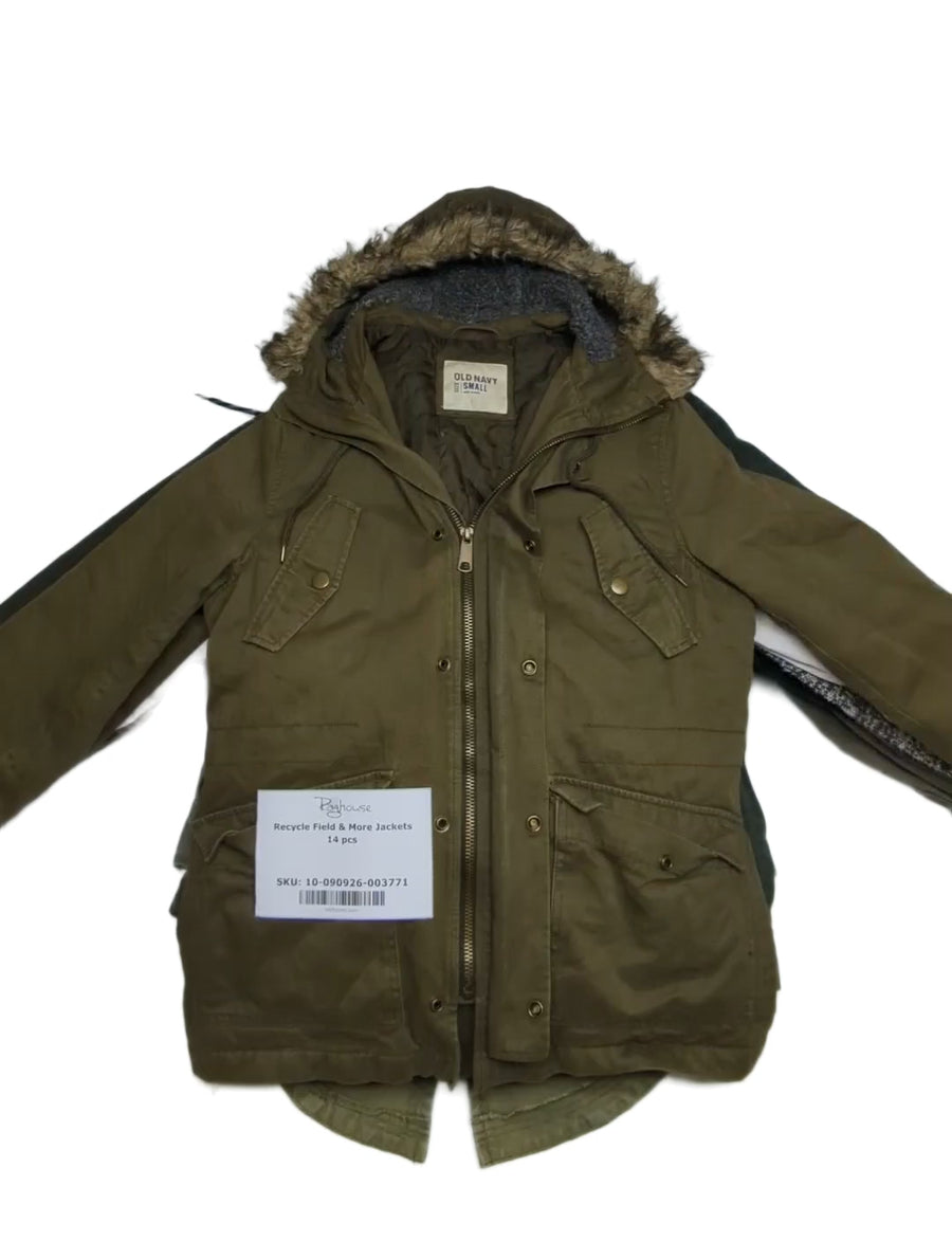 Recycle Field & More Jackets 14 pcs