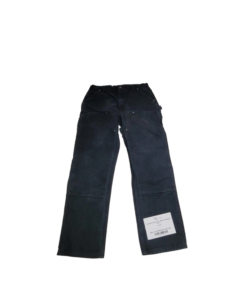 Carhartt B01 BLK 38x34 Double Knee 1 pc