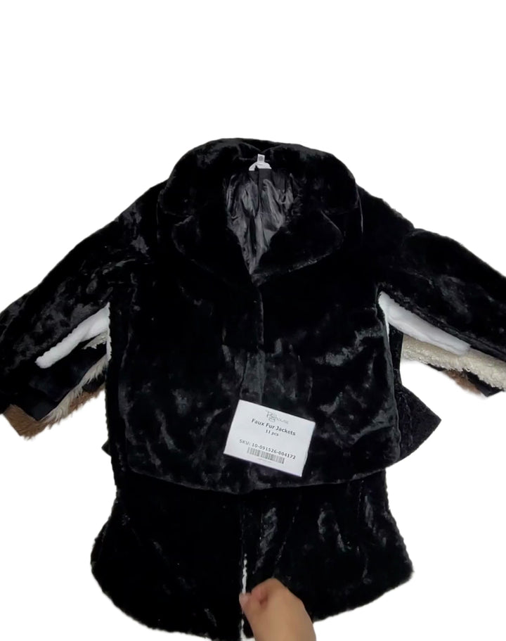 Faux Fur Jackets 11 pcs