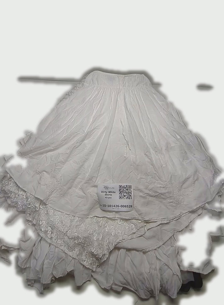 Dirty White Skirts 43 pcs