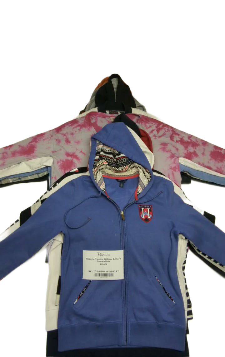 Recycle Tommy Hilfiger & More Sweatshirts 20 pcs