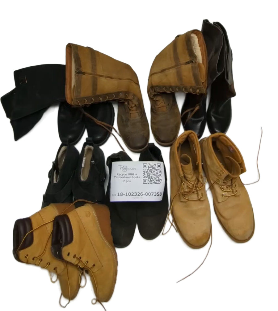 Recycle UGG + Timberland Boots 7 pcs