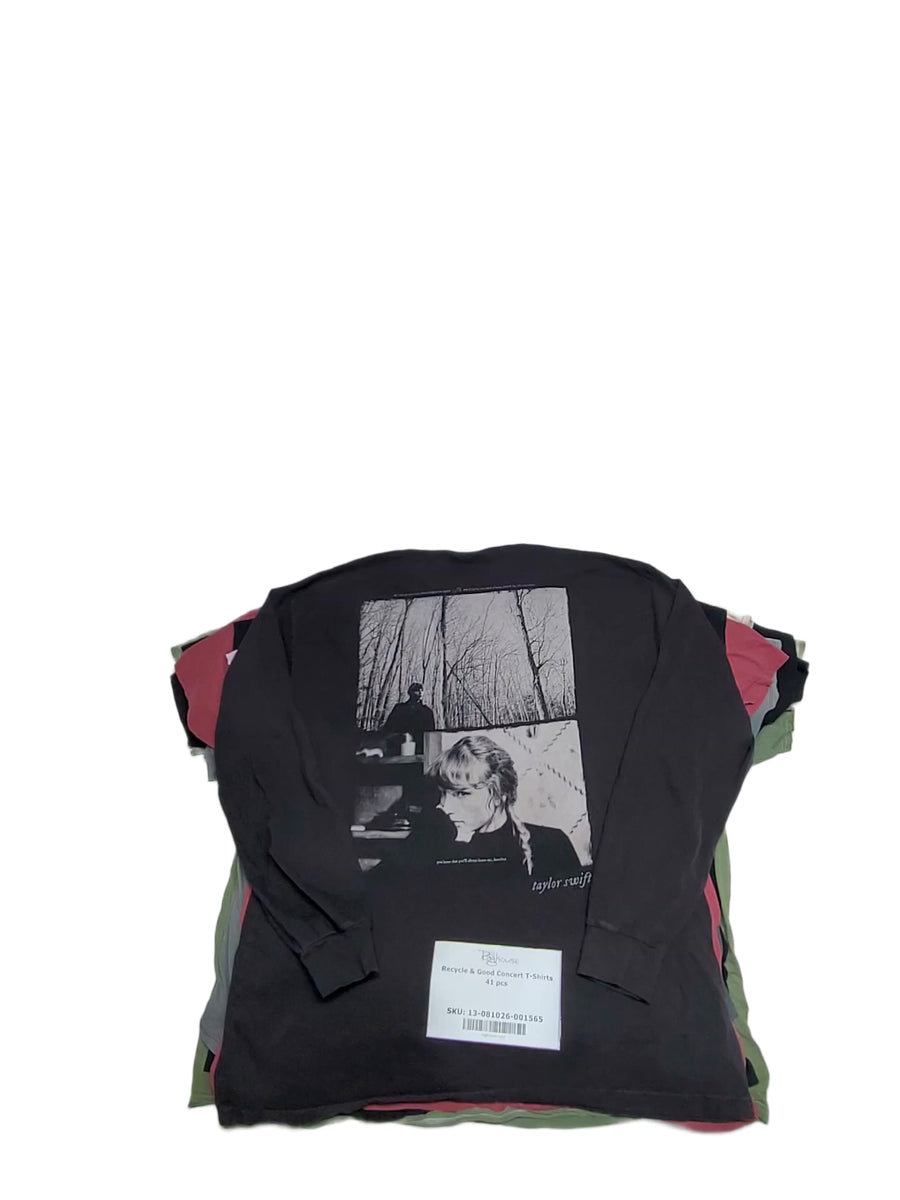 Recycle & Good Concert T-Shirts 41 pcs