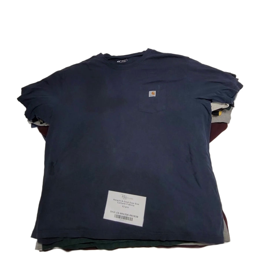 Recycle & Good Over Size Carhartt T-Shirts 22 pcs