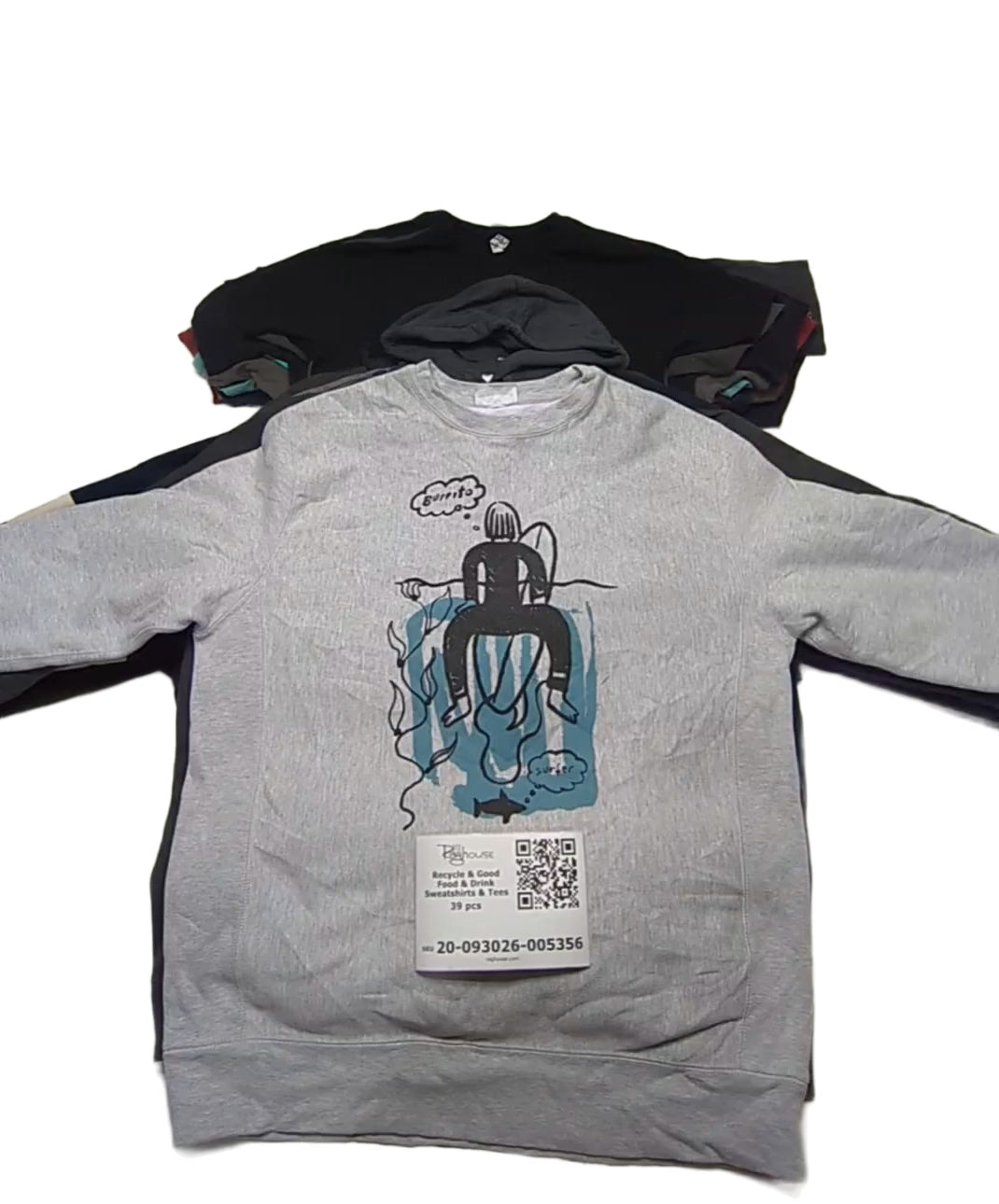 Recycle & Good Food & Drink Sweatshirts & Tees 39 pcs