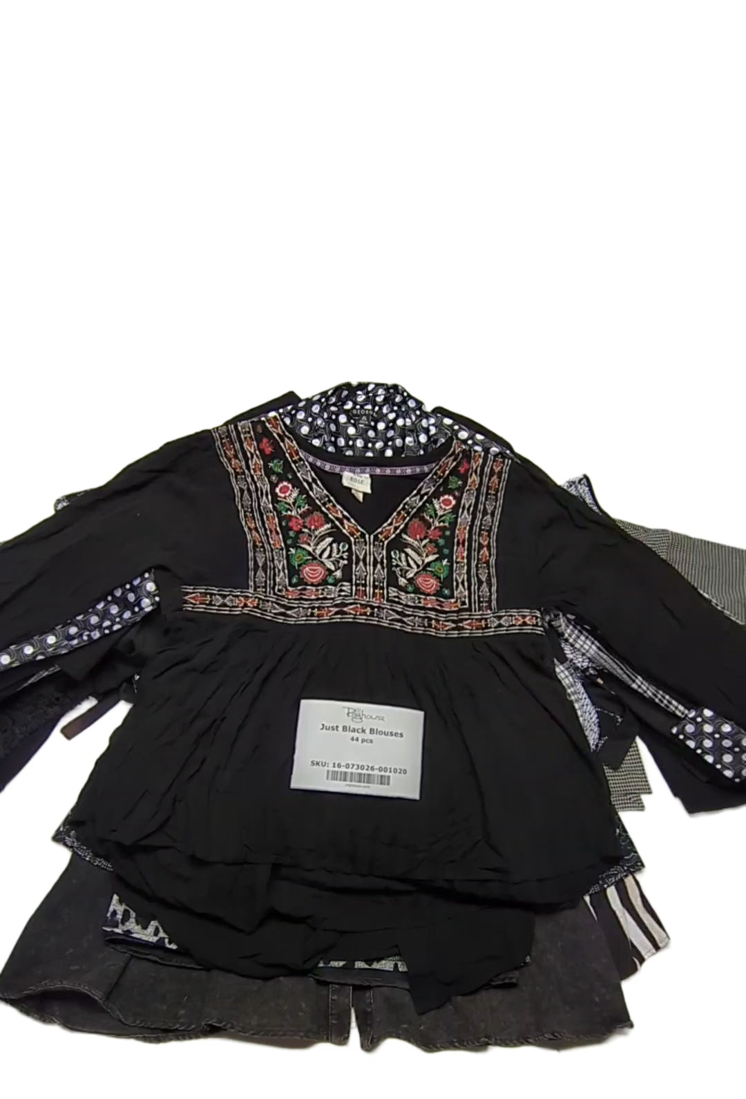 Just Black Blouses 44 pcs
