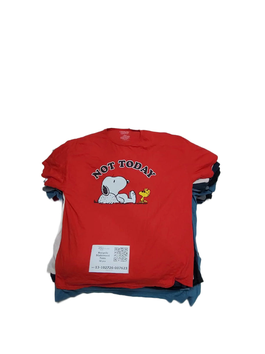 Recycle Statement Tees 58 pcs