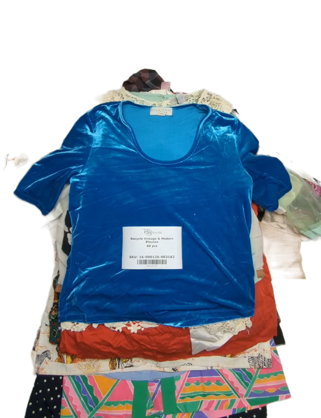 Recycle Vintage & Modern Blouses 60 pcs
