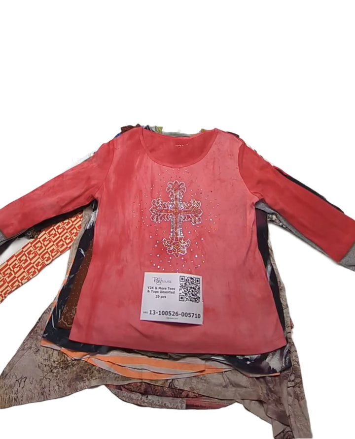 Y2K & More Tees & Tops Unsorted 29 pcs