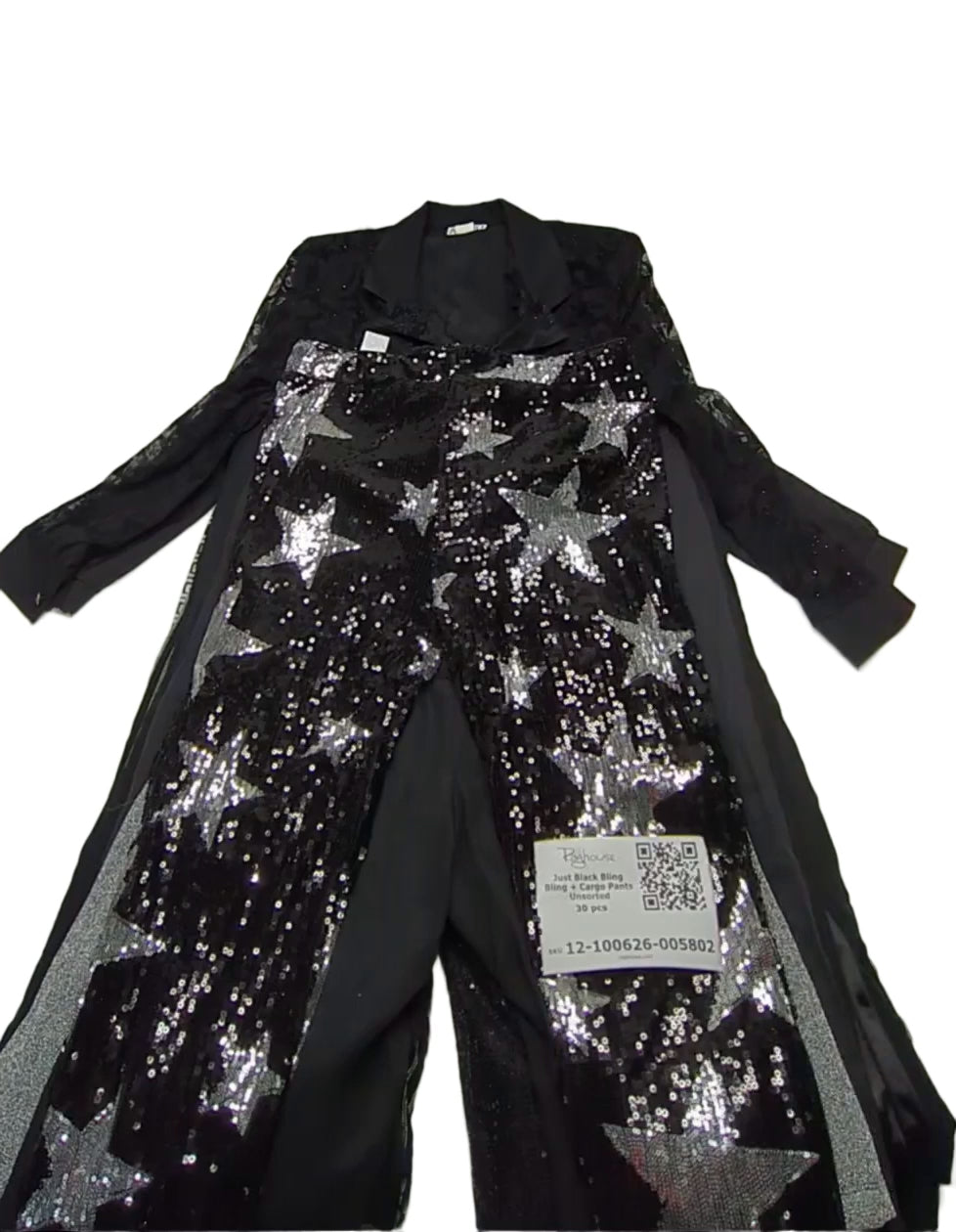 Just Black Bling Bling + Cargo Pants Unsorted 30 pcs