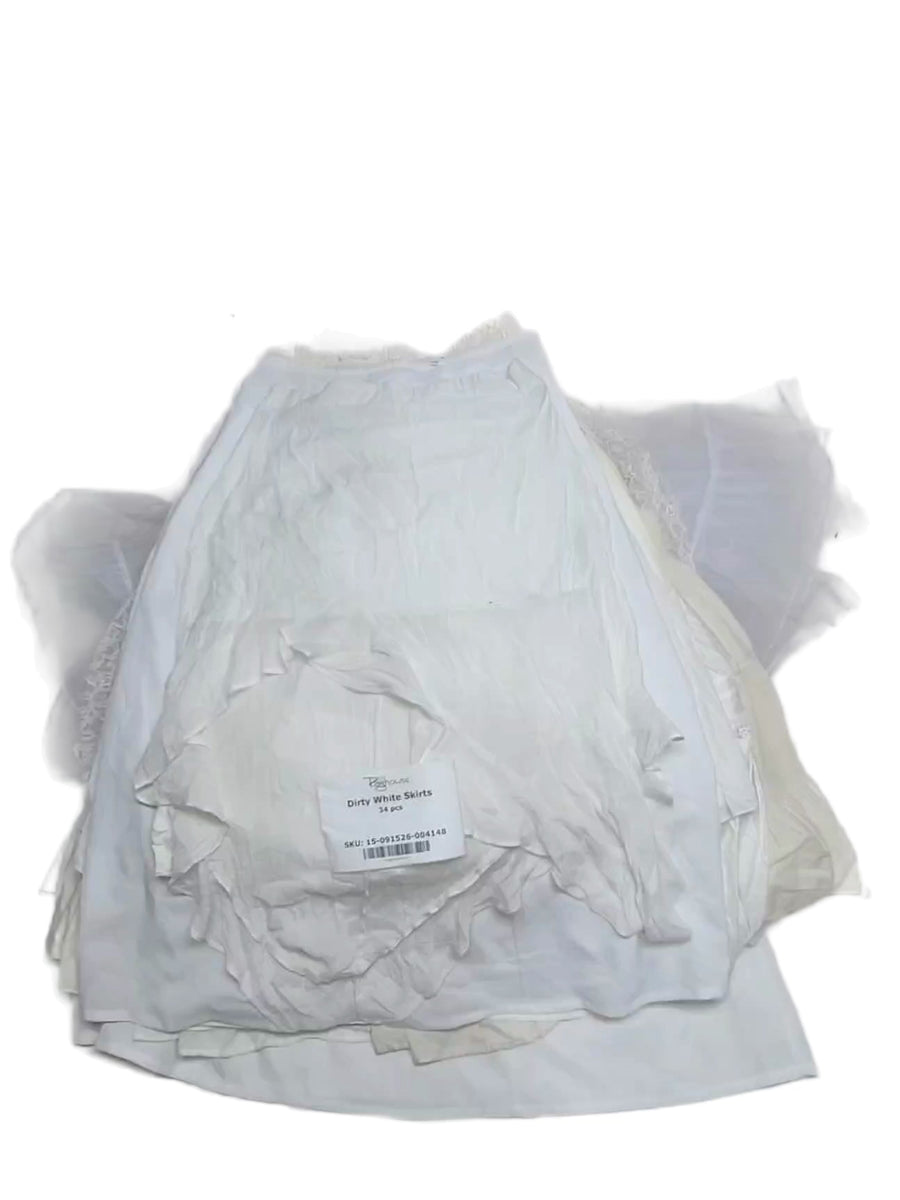 Dirty White Skirts 34 pcs
