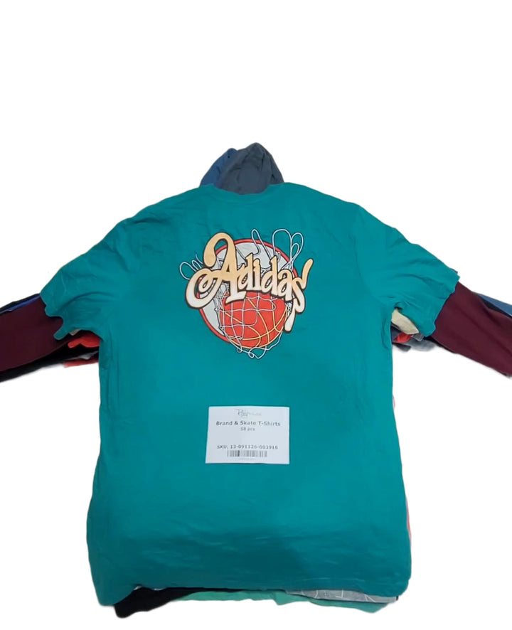 Brand & Skate T-Shirts 58 pcs