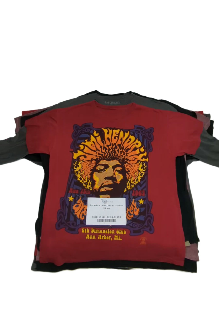 Recycle & Good Concert T-Shirts 51 pcs