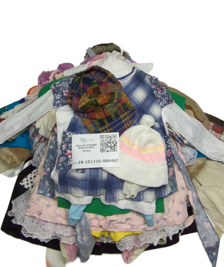 Recycle Vintage Baby & Kids 70 pcs
