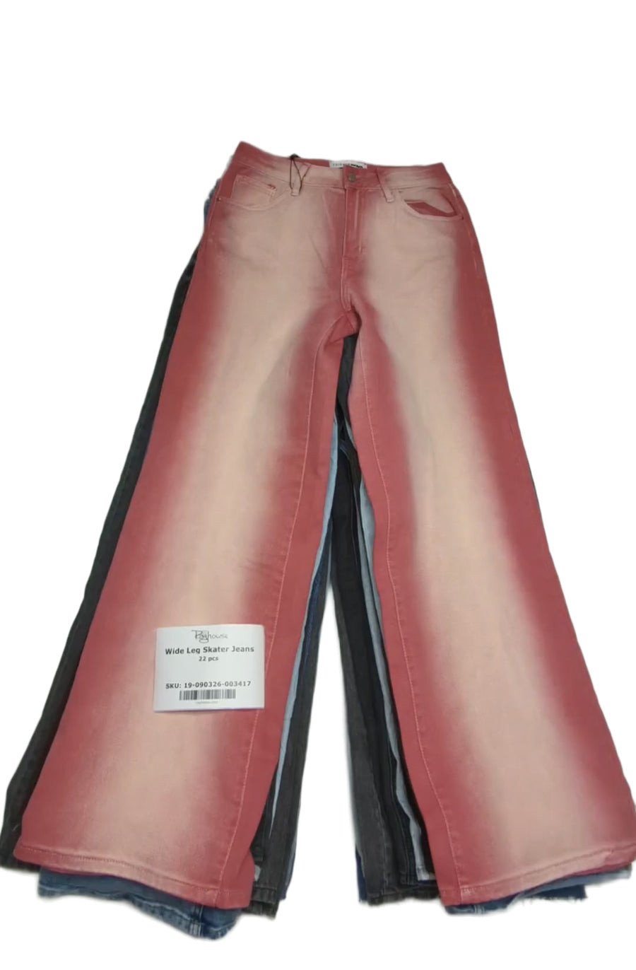 Wide Leg Skater Jeans 22 pcs