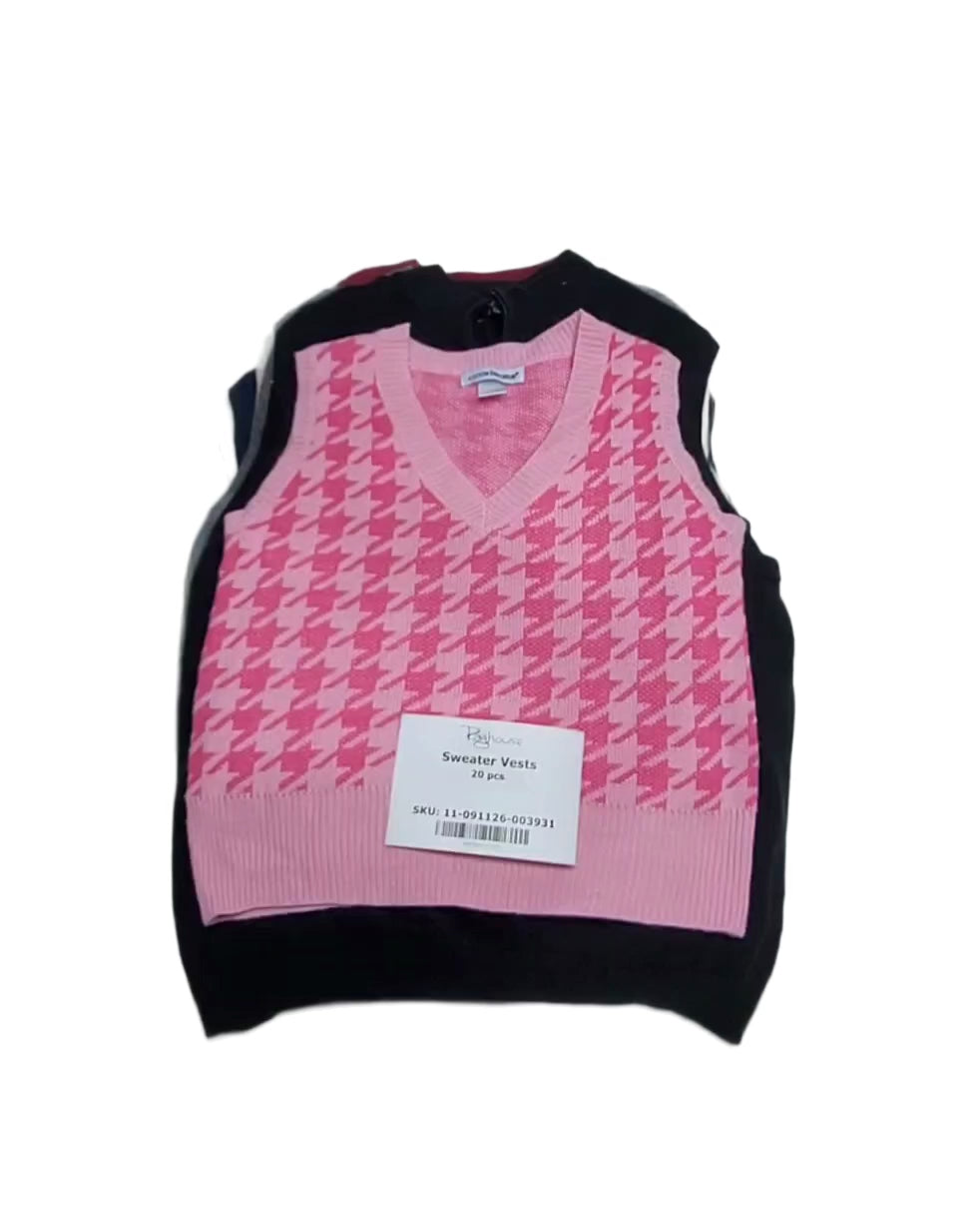 Sweater Vests 20 pcs