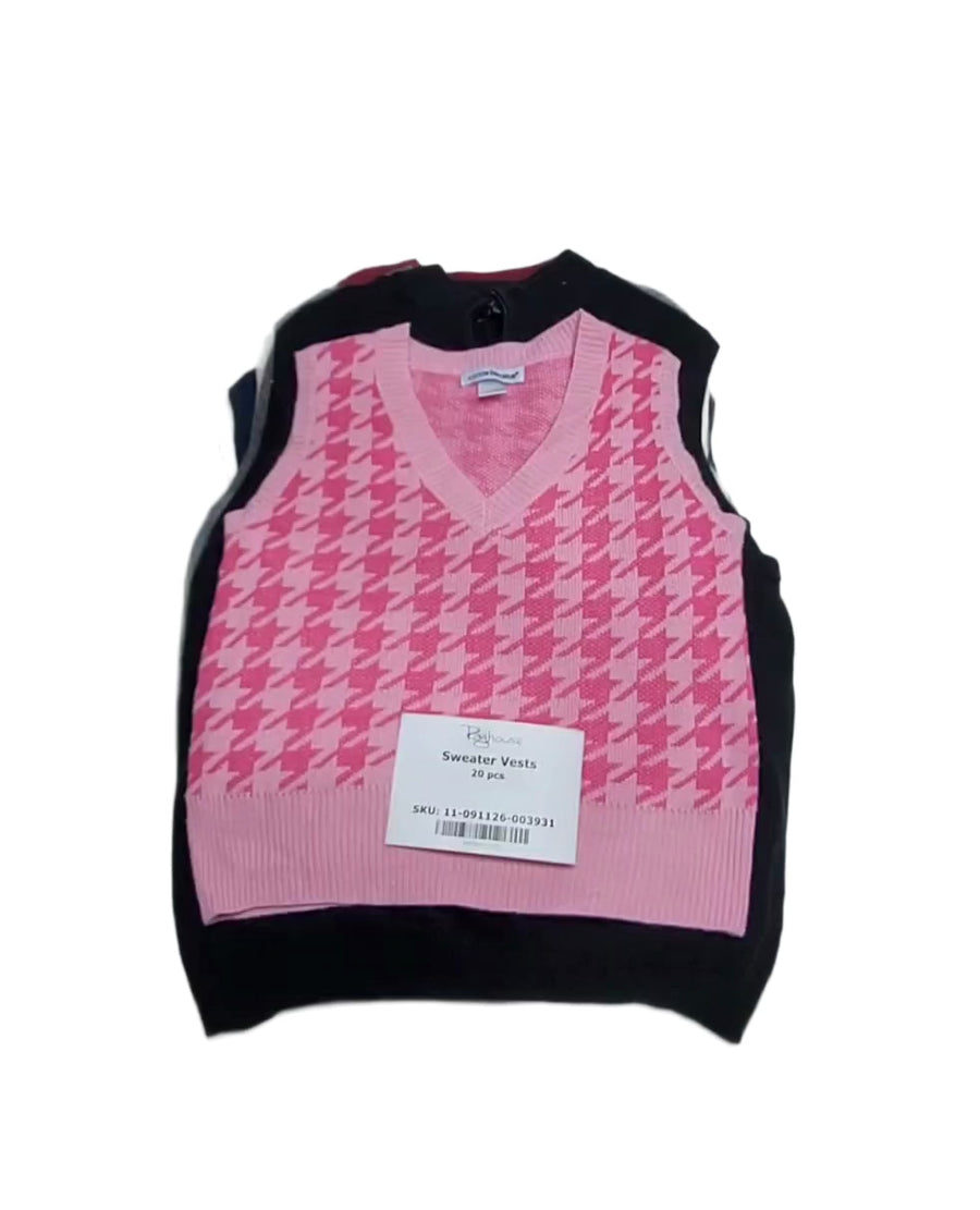 Sweater Vests 20 pcs