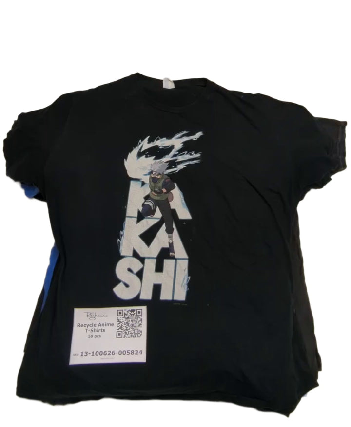 Recycle Anime T-Shirts 59 pcs