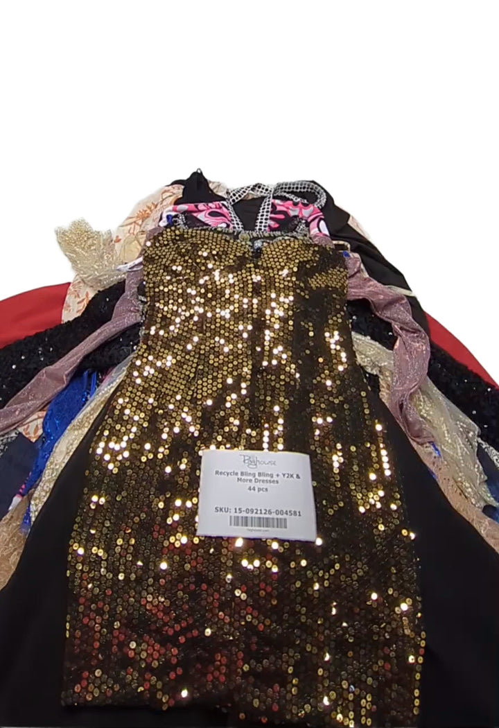 Recycle Bling Bling + Y2K & More Dresses 44 pcs