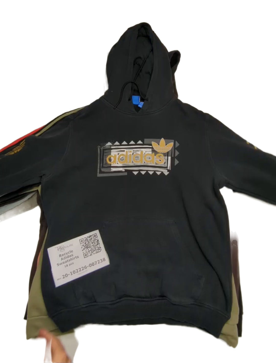 Recycle Adidas Sweatshirts 18 pcs