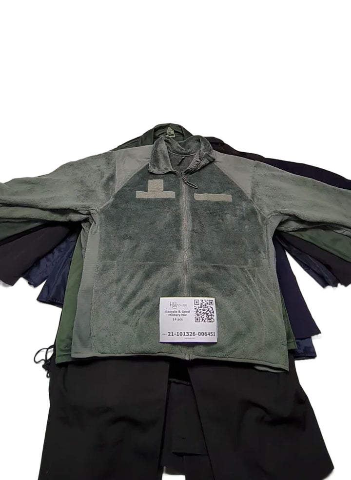 Recycle & Good Military Mix 14 pcs