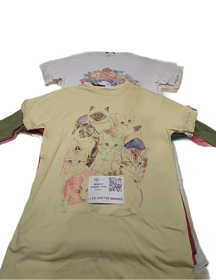Recycle Granny Tees 24 pcs