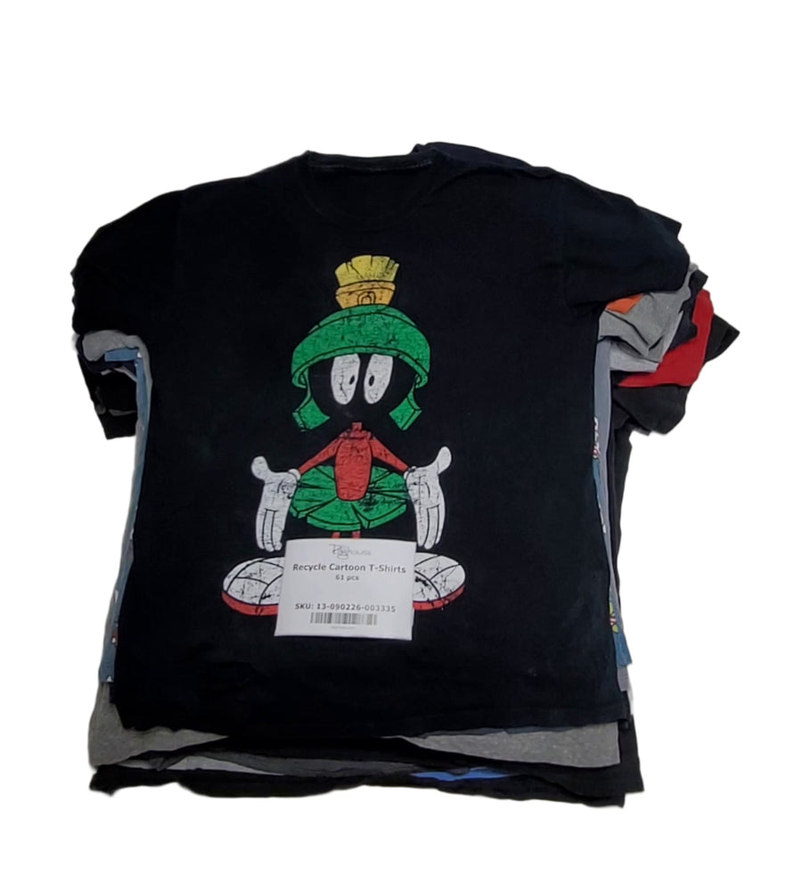 Recycle Cartoon T-Shirts 61 pcs
