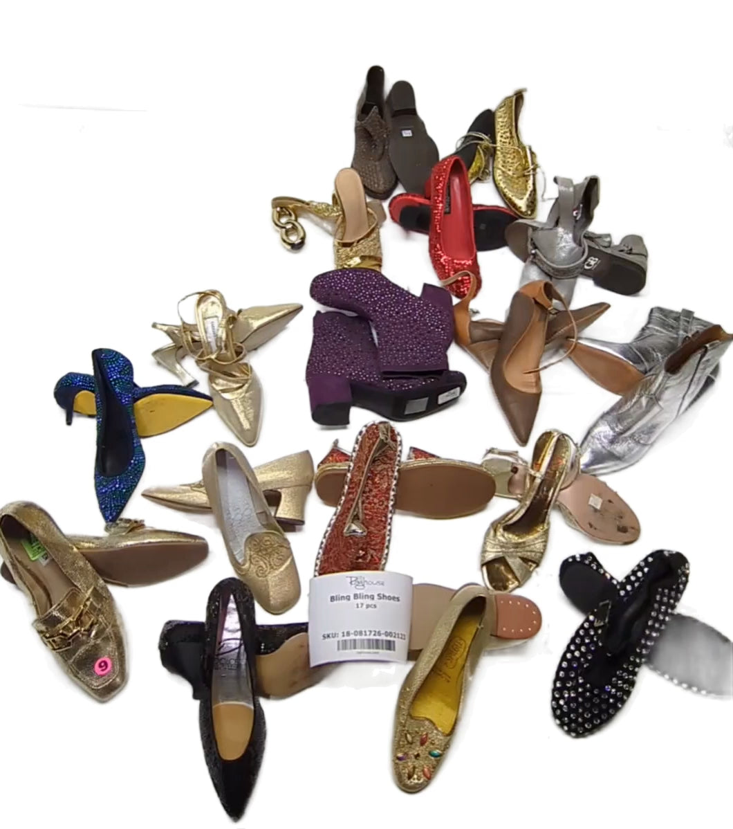 Bling Bling Shoes 17 pcs
