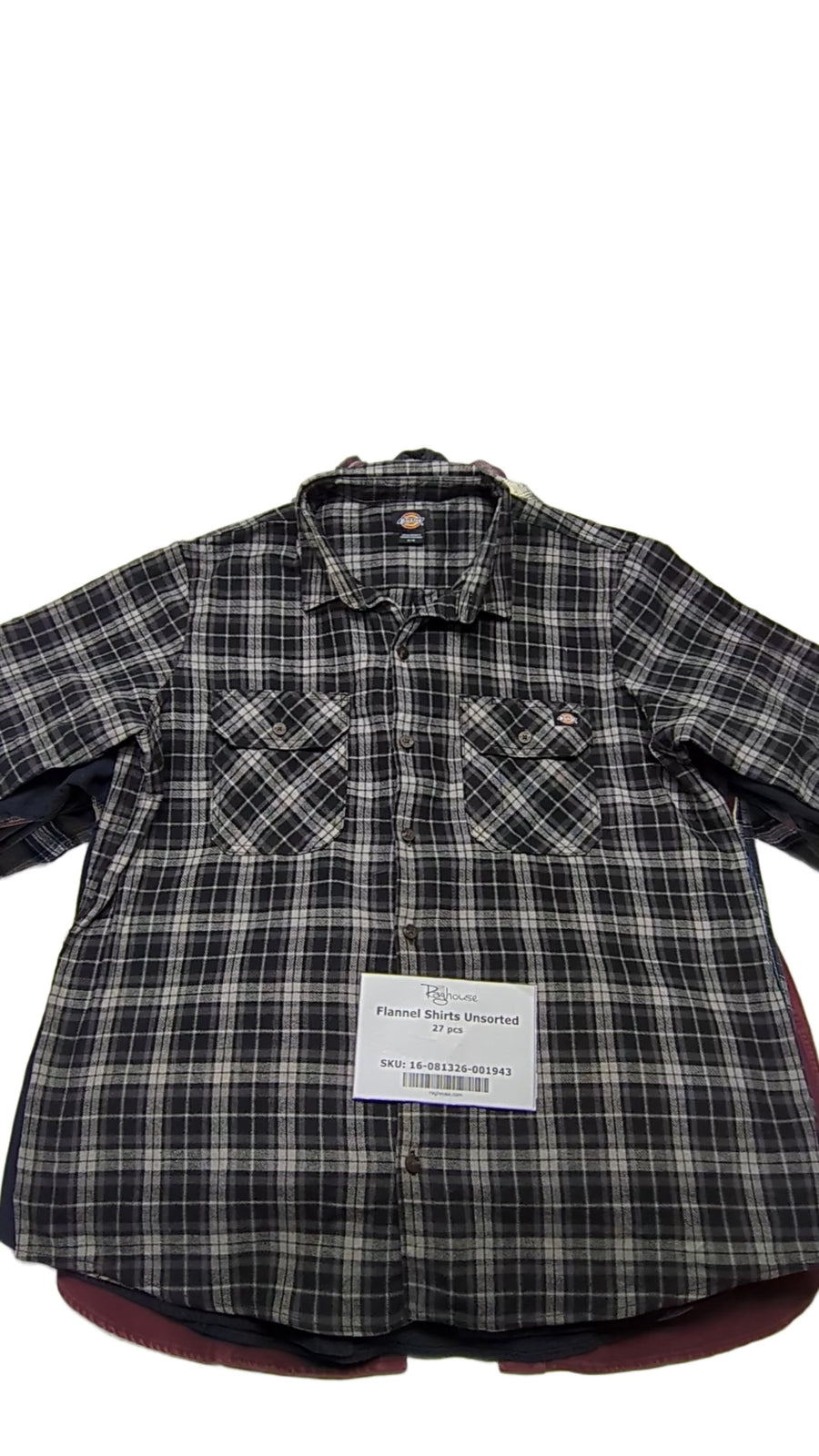 Flannel Shirts Unsorted 27 pcs