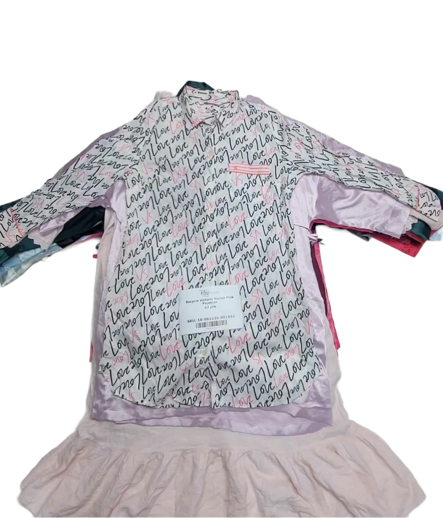 Recycle Victoria Secret Pink Pajamas 63 pcs