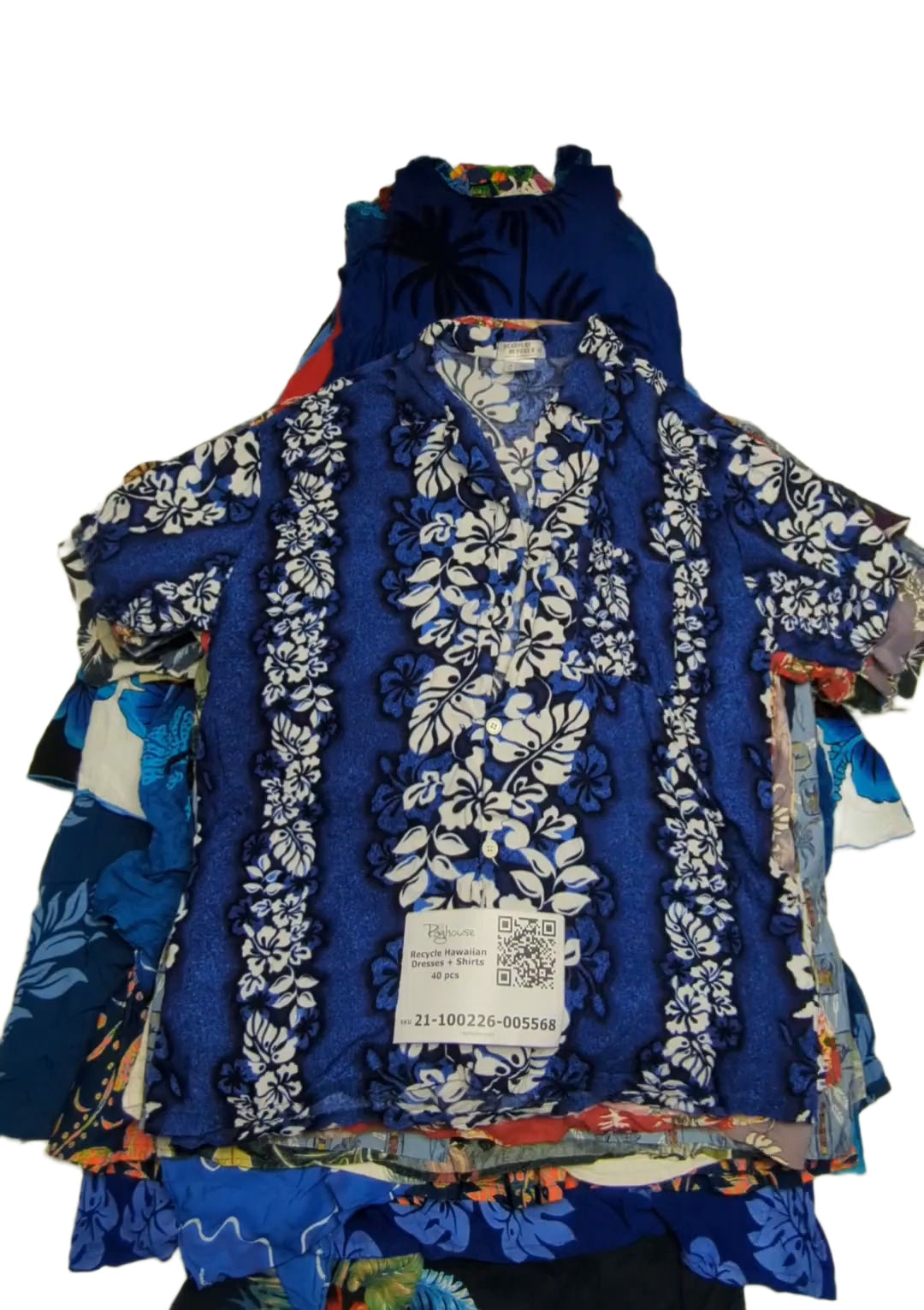 Recycle Hawaiian Dresses + Shirts 40 pcs