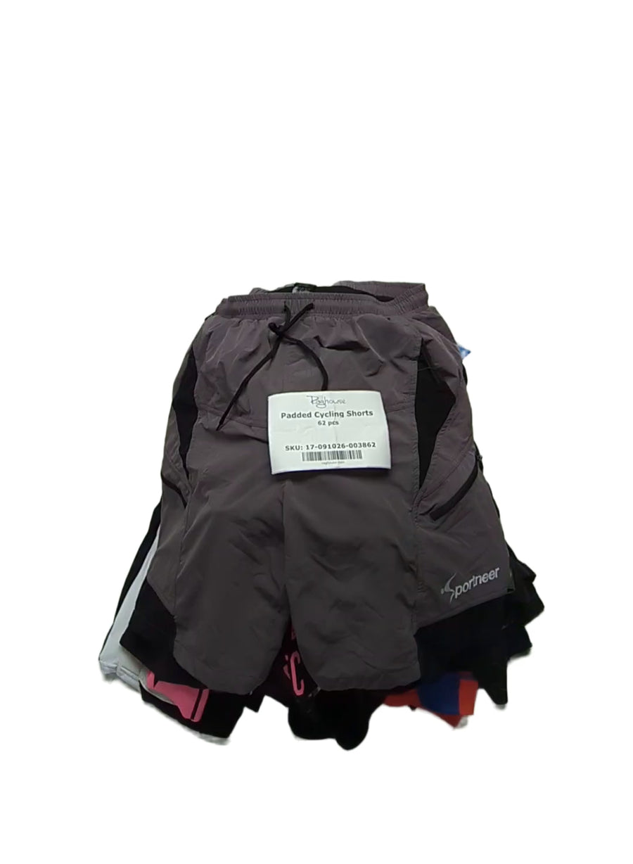 Padded Cycling Shorts 62 pcs