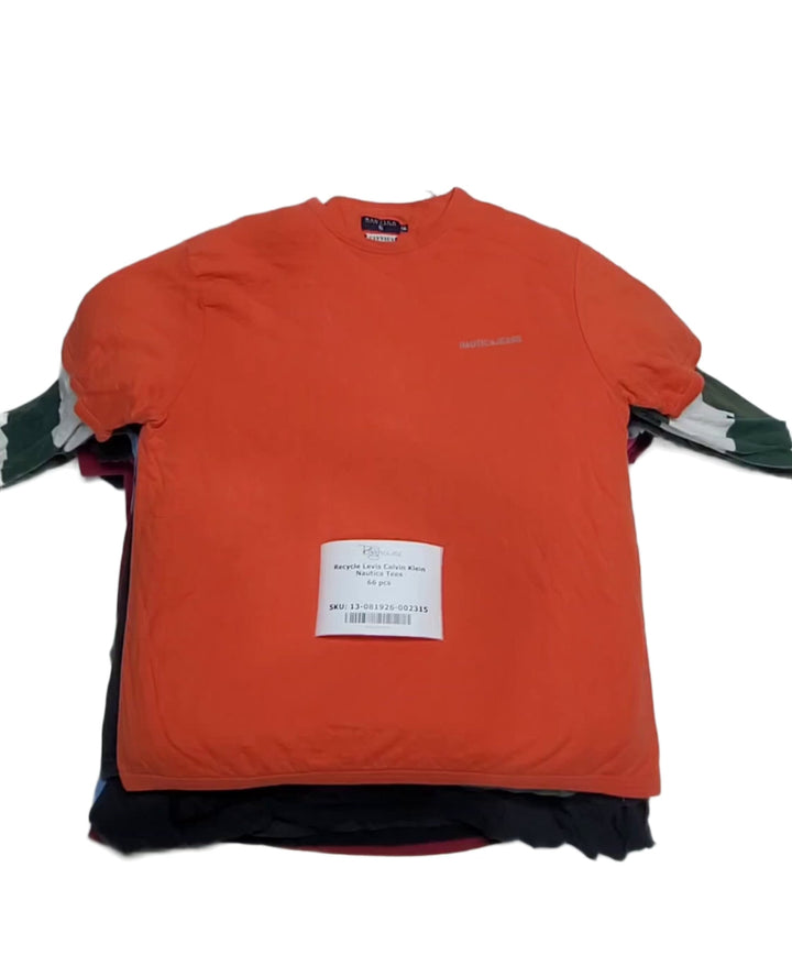 Recycle Levis Calvin Klein Nautica Tees 66 pcs