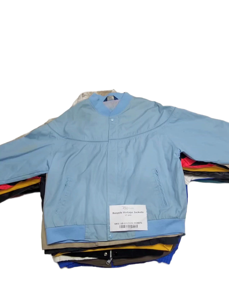 Recycle Vintage Jackets 13 pcs