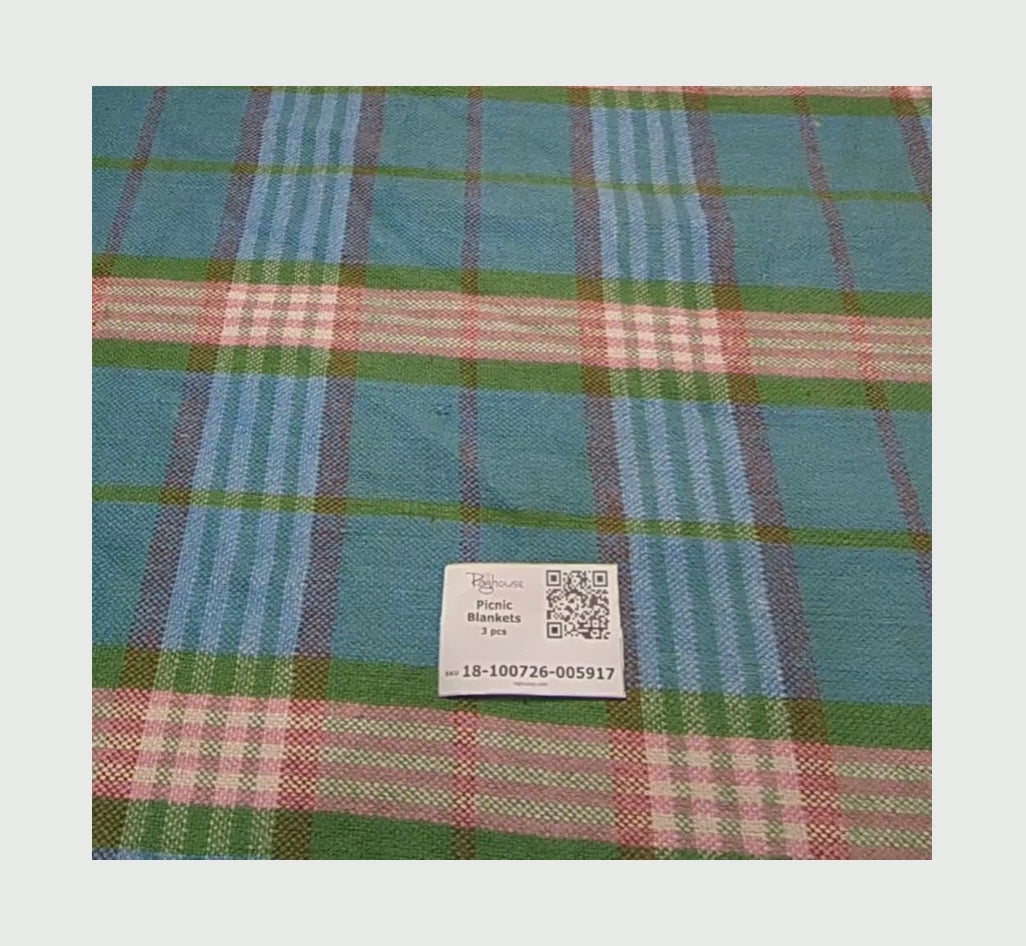 Picnic Blankets 3 pcs