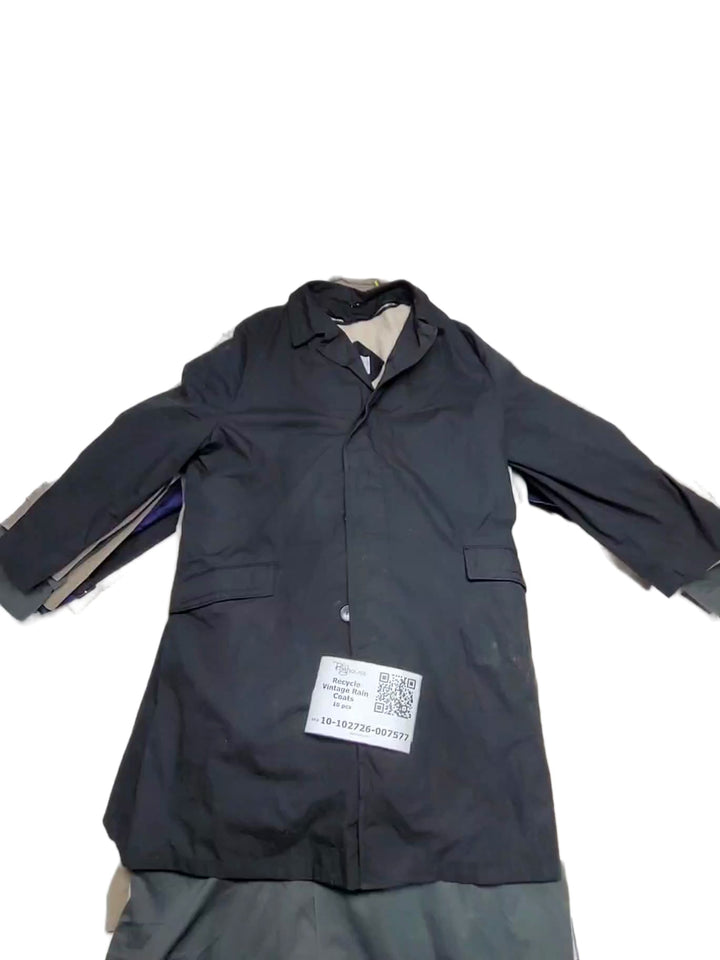 Recycle Vintage Rain Coats 10 pcs