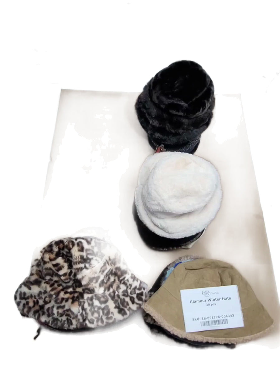 Glamour Winter Hats 39 pcs