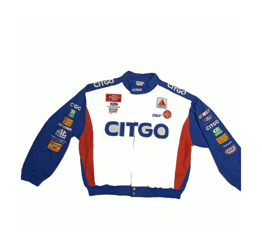 Vintage Nascar Citgo Racing Jacket XXL 1 pc