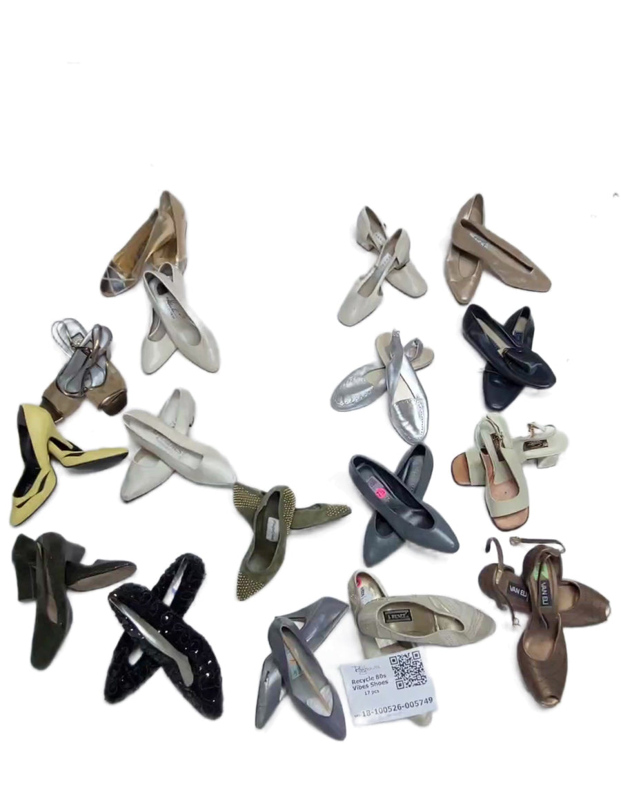 Recycle 80s Vibes Shoes 17 pcs