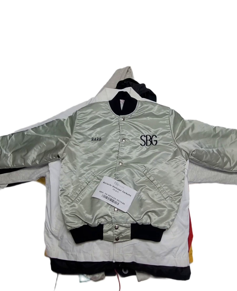 Recycle Vintage Jackets 16 pcs