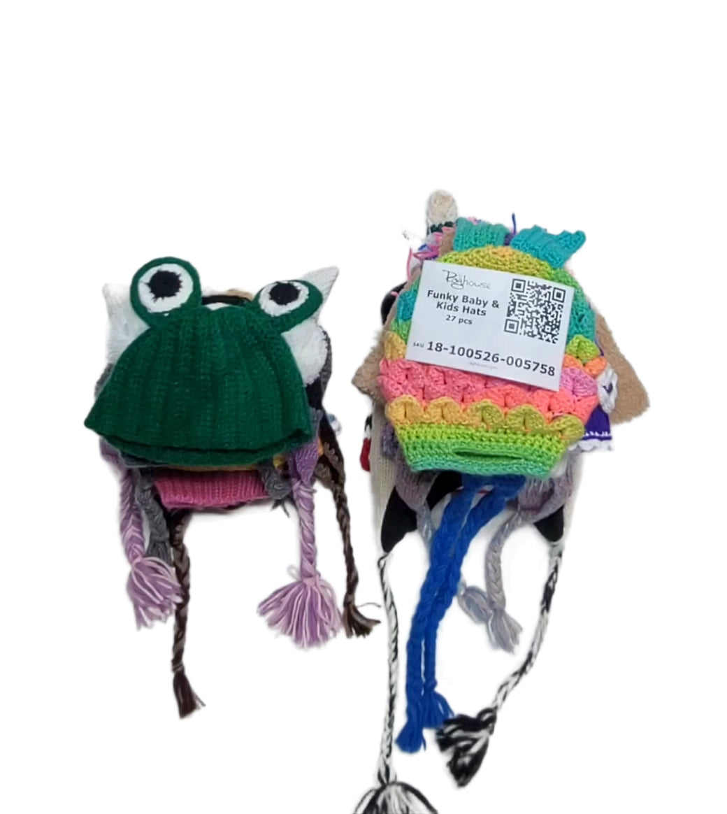 Funky Baby & Kids Hats 27 pcs