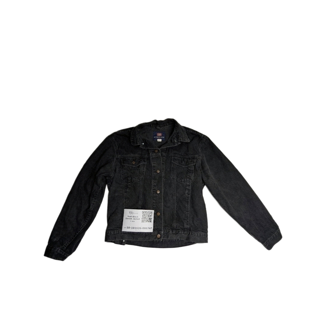 Just Black Denim Jacket 1 pc