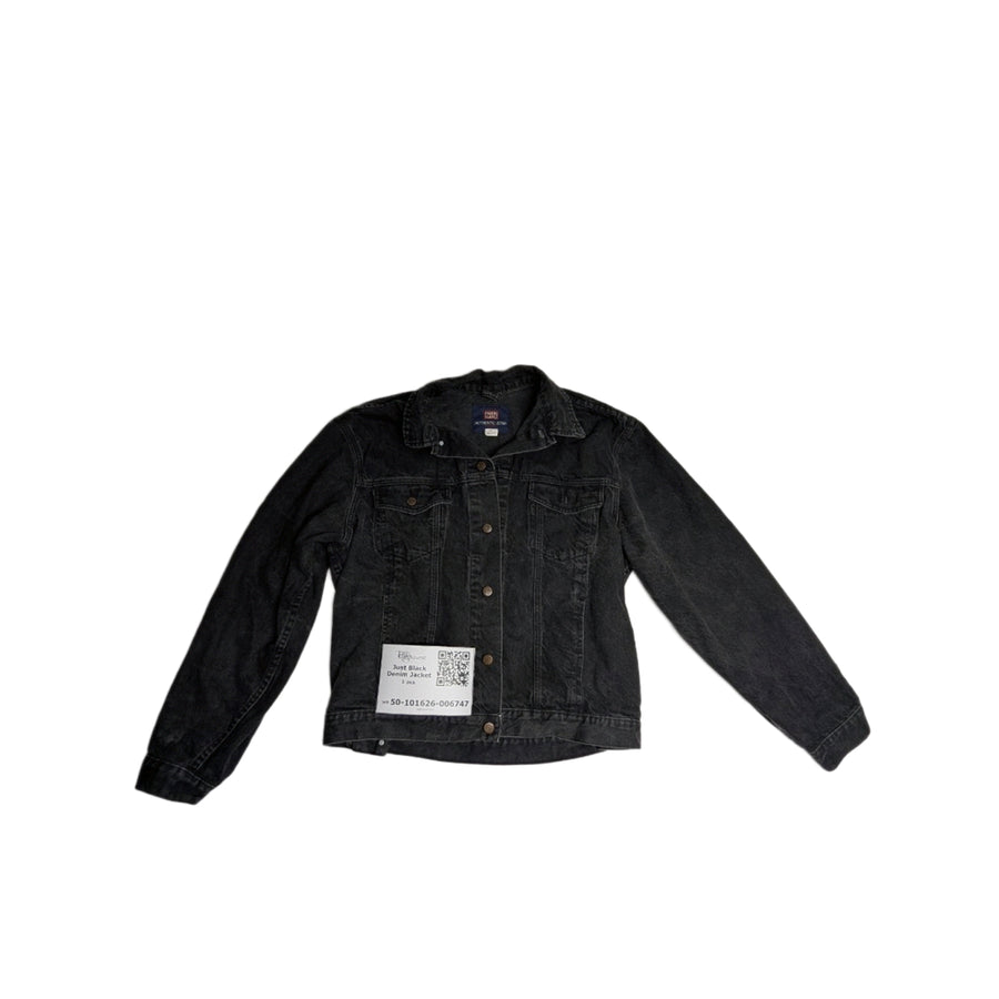 Just Black Denim Jacket 1 pc