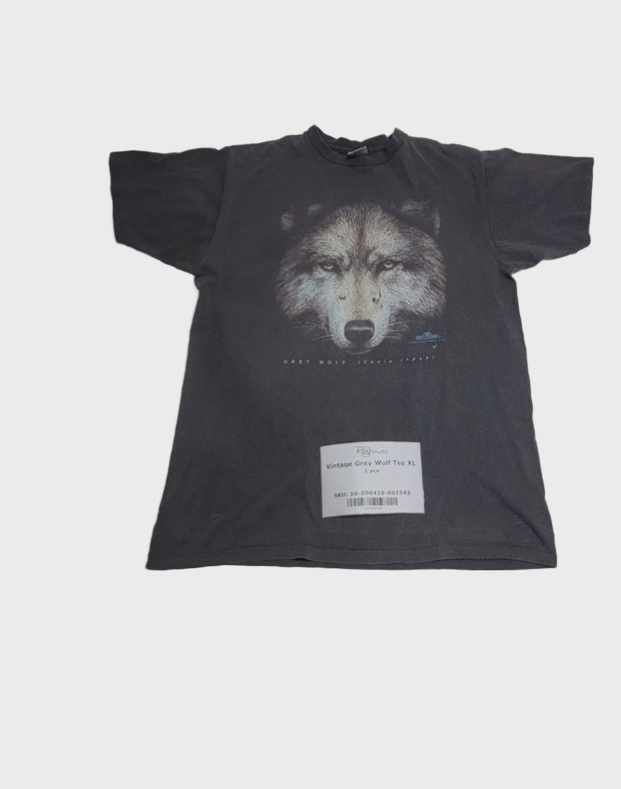 Vintage Grey Wolf Tee XL 1 pc