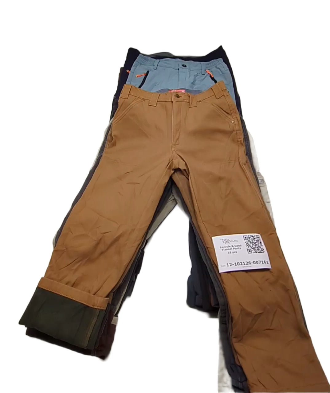 Recycle & Good Flannel Pants 18 pcs