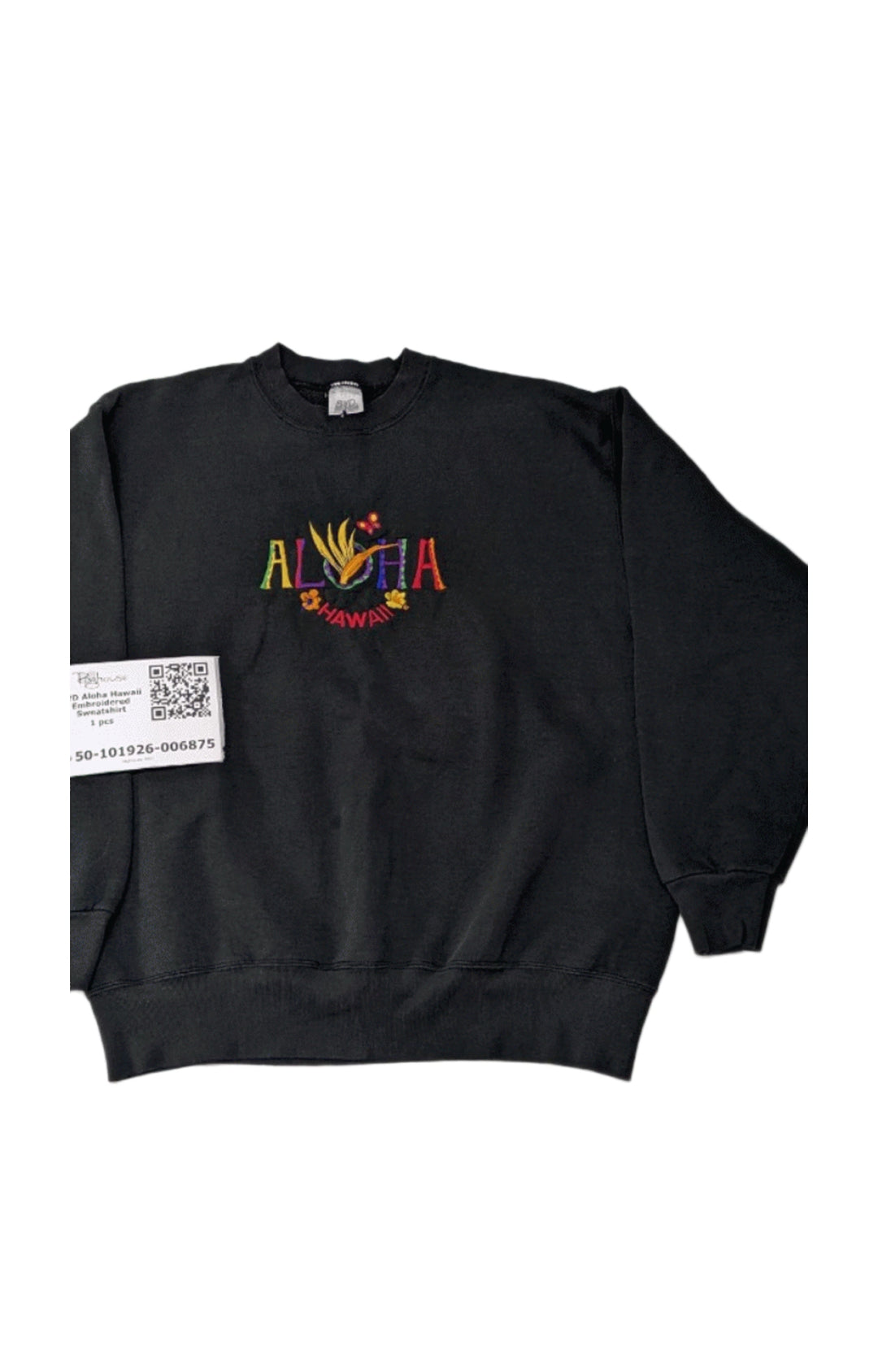 BVD Aloha Hawaii Embroidered Sweatshirt 1 pc