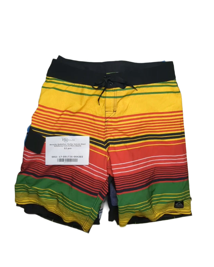 Recycle Quiksilver Hurley Volcom Oneil Billabong Vans & More Shorts 52 pcs