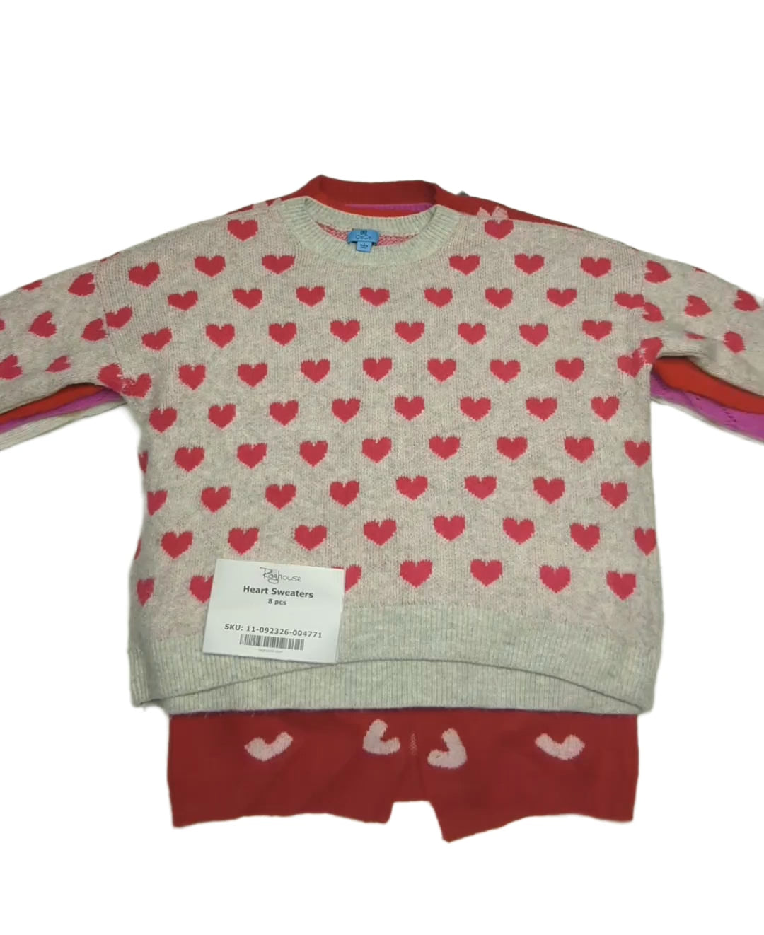 Heart Sweaters 8 pcs