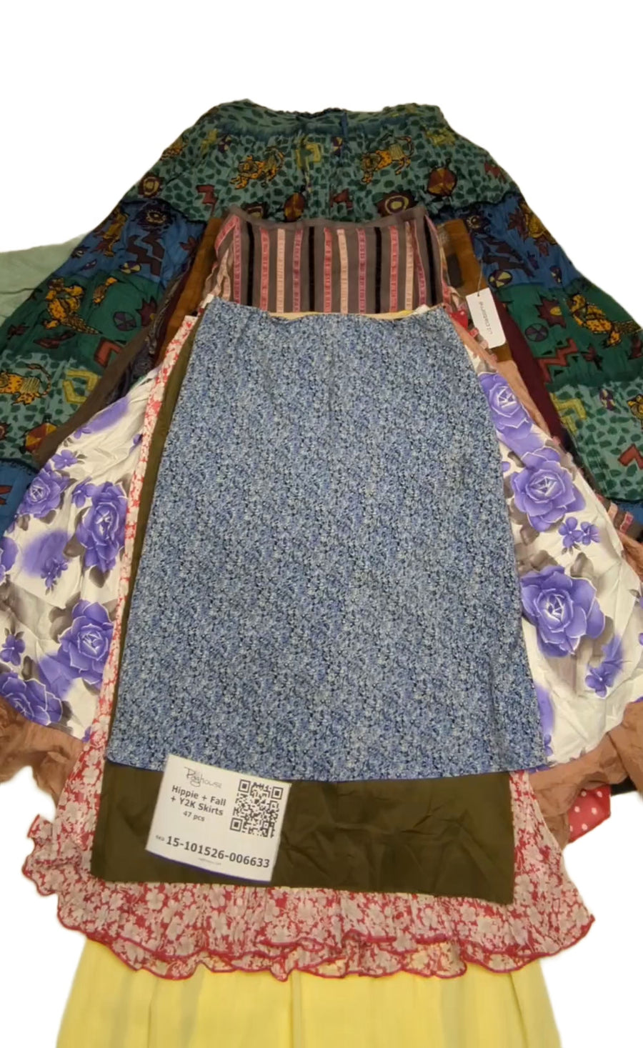 Hippie + Fall + Y2K Skirts 47 pcs