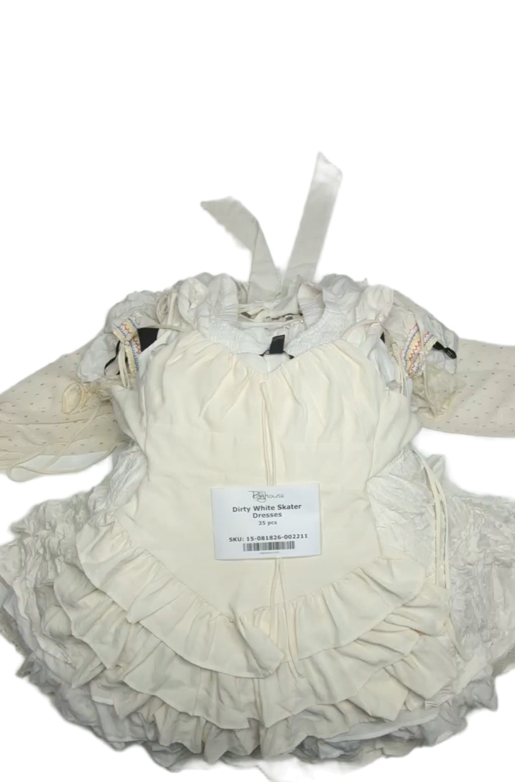 Dirty White Skater Dresses 35 pcs